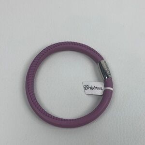 Brighton Lavender round Bracelet with Silver Accent New NWT